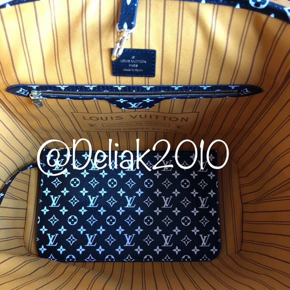 SOLD! Louis Vuitton Giant Jungle Neverfull Black - Picture 5 of 8